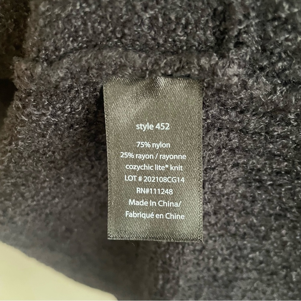 Barefoot Dreams CozyChic Lite Circle Cardigan Size M Soft Open Front Pockets - Picture 6 of 6